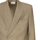 Giacca doppiopetto in lana 816394 Y405W7557 SAINT LAURENT 