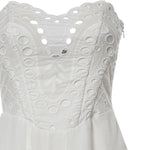 Miniabito Bail in cotone 263601 WHITE CHARO RUIZ 
