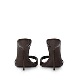 Mule Lidia in vernice PX836 XVN01PATENT BLACK PARIS TEXAS 