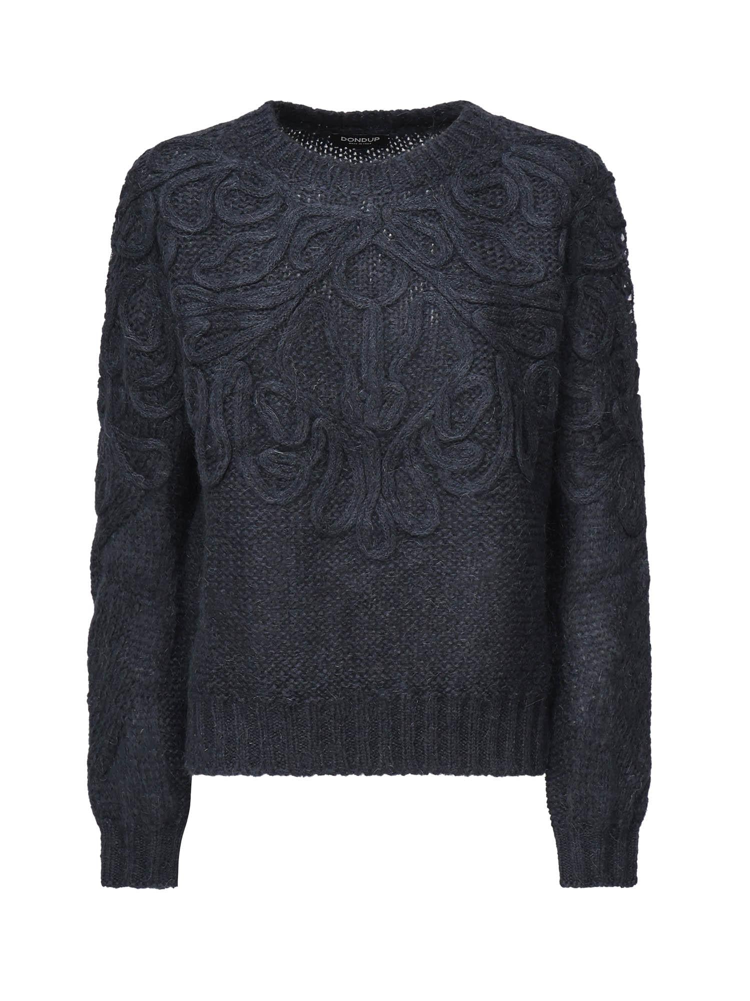 Pullover con ricamo DT391 M00973D2890 DONDUP 