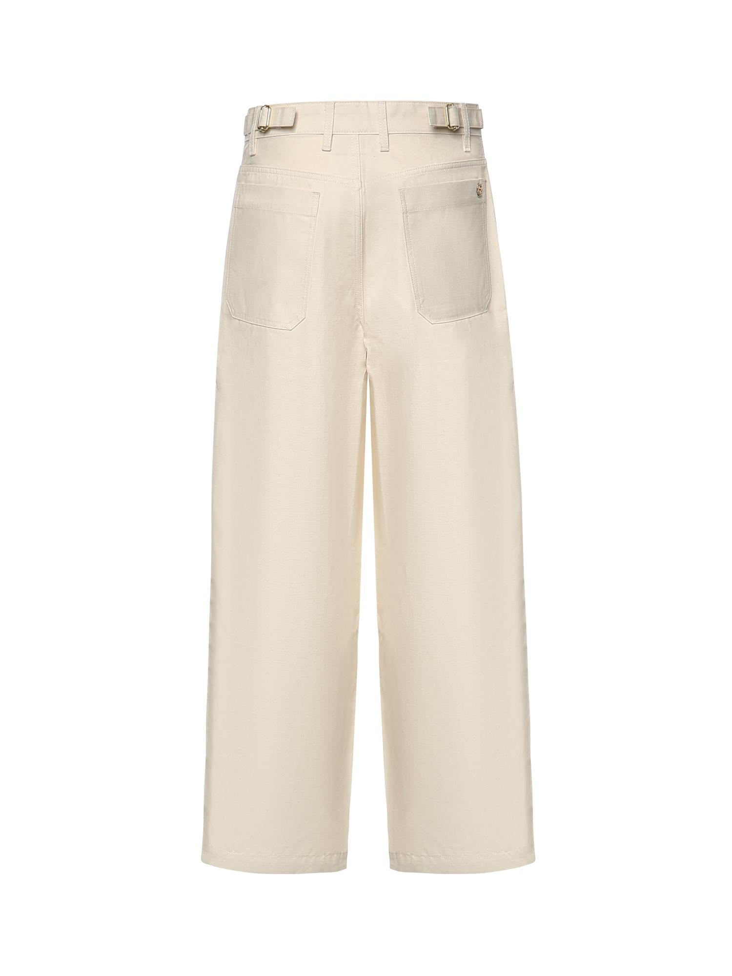 Pantaloni Balloon in cotone KBP202CO252 OW Drôle de Monsieur 