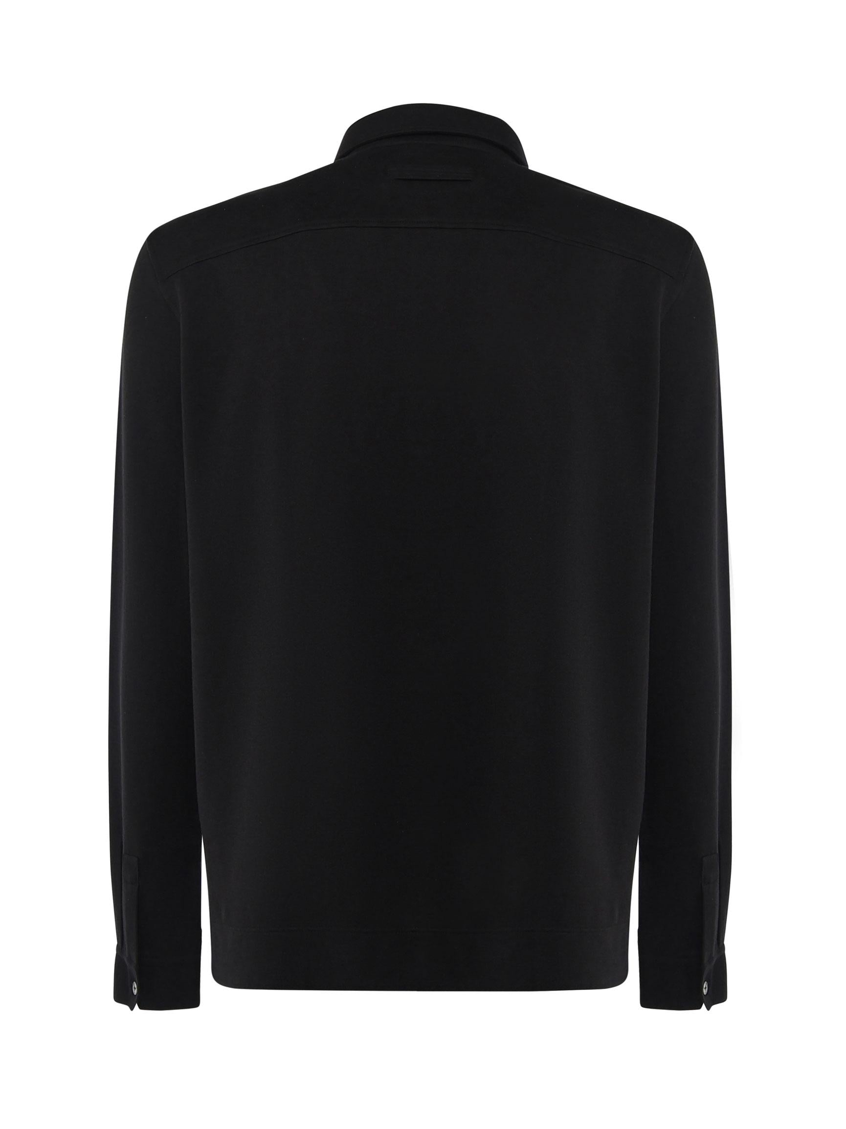 Maglia polo a maniche lunghe UE367A8 E728K09 ZEGNA 