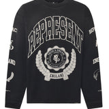 Felpa in cotone con effetto distressed MLM100371 04 REPRESENT 