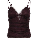 Top in pizzo floreale 106726 A378R57 PINKO 