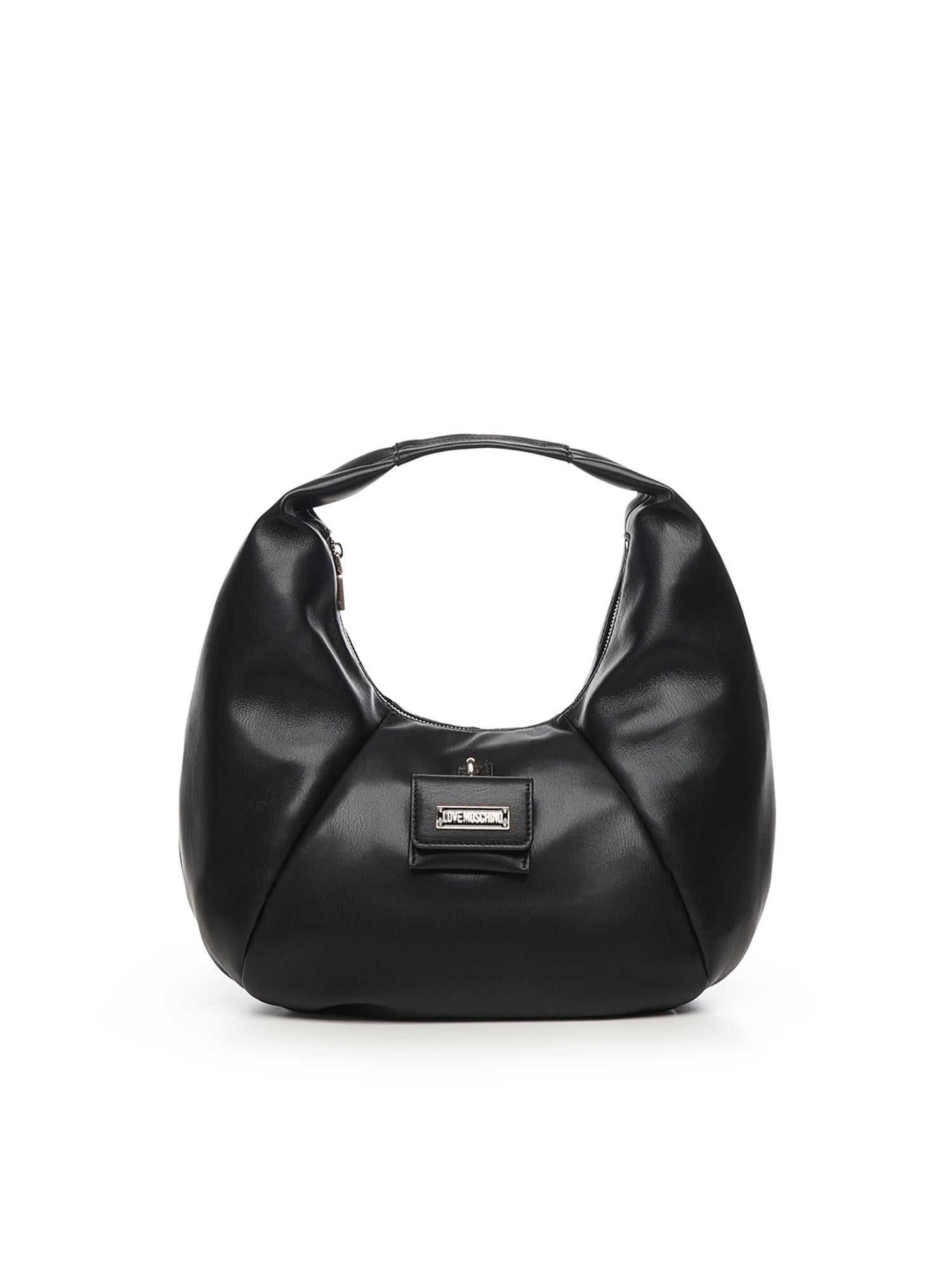 Borsa a mano con logo JC4357PP0NKN0 000 LOVE MOSCHINO 