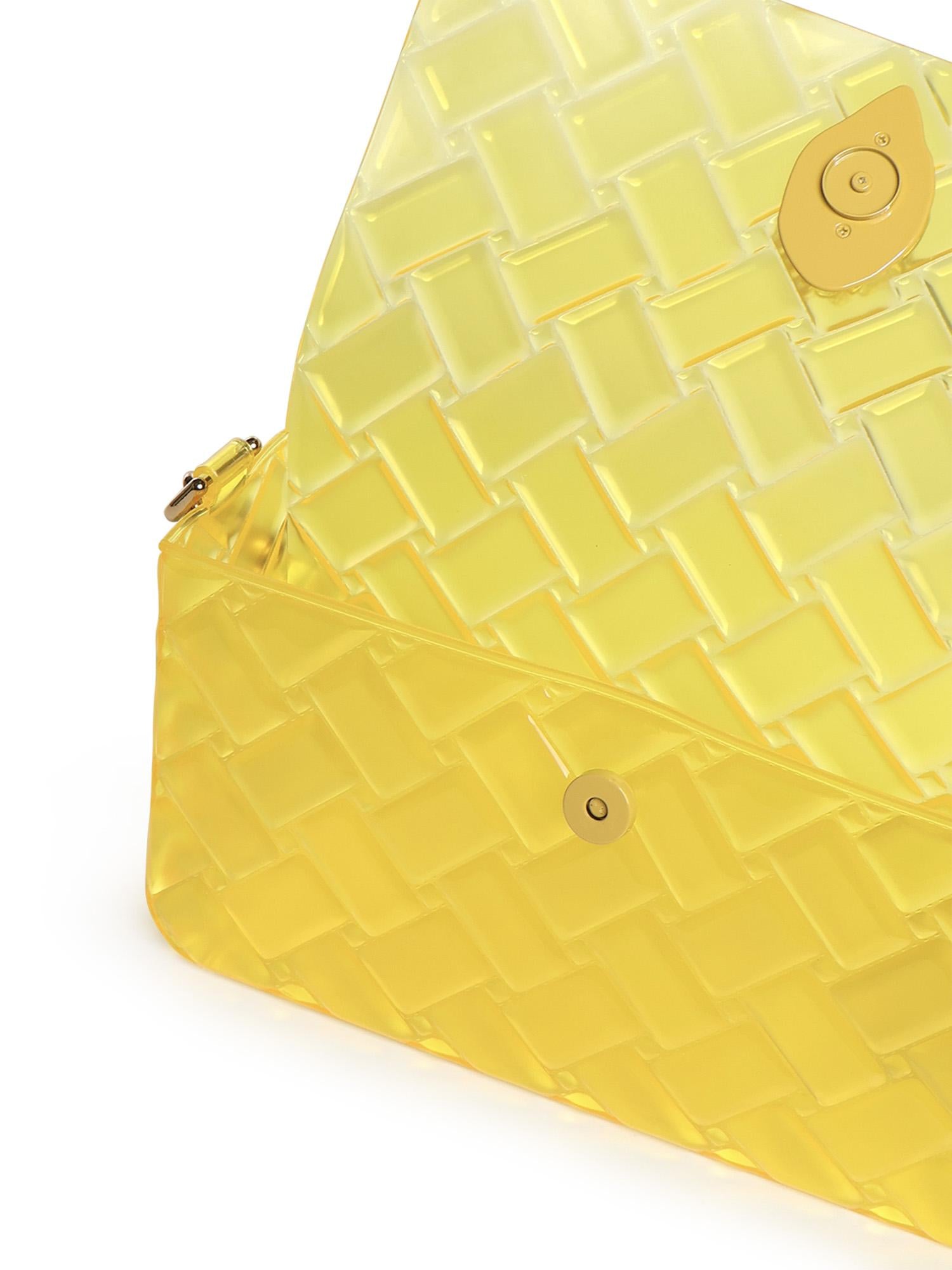 Borsa a spalla Kensington Jelly 5585193999 YELLOW KURT GEIGER 