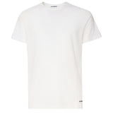 T-shirt con logo ricamato J47GC0012 J45031100 JIL SANDER 