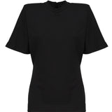 T-shirt con spalle imbottite 105217 A2M2Z99 PINKO 