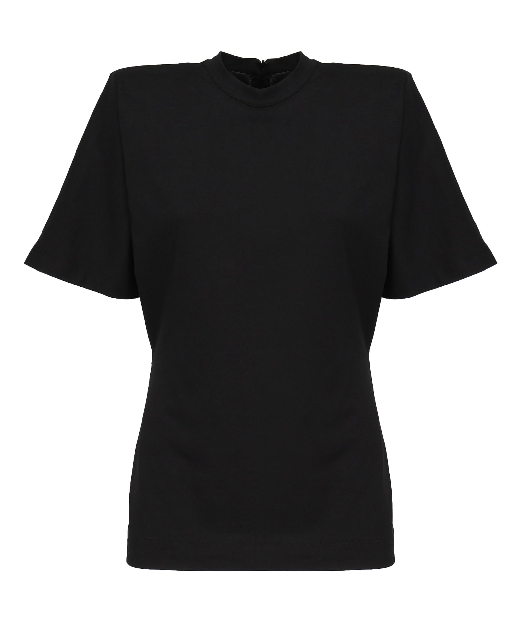 T-shirt con spalle imbottite 105217 A2M2Z99 PINKO 