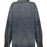 Camicia in cotone con Tasca sul Petto 783691 THW254245 BALENCIAGA 