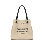 Borsa shooping Beach Club 73BS92701 BEACH CLUBNATURALE/NERO V° 73 