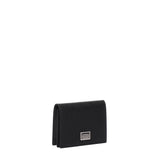 Portacarte in pelle di vitello con logo in rilievo BP1643 AG21980999 DOLCE & GABBANA 