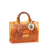 Borsa Jelly Tote in vinile 5585336999 TAN KURT GEIGER 