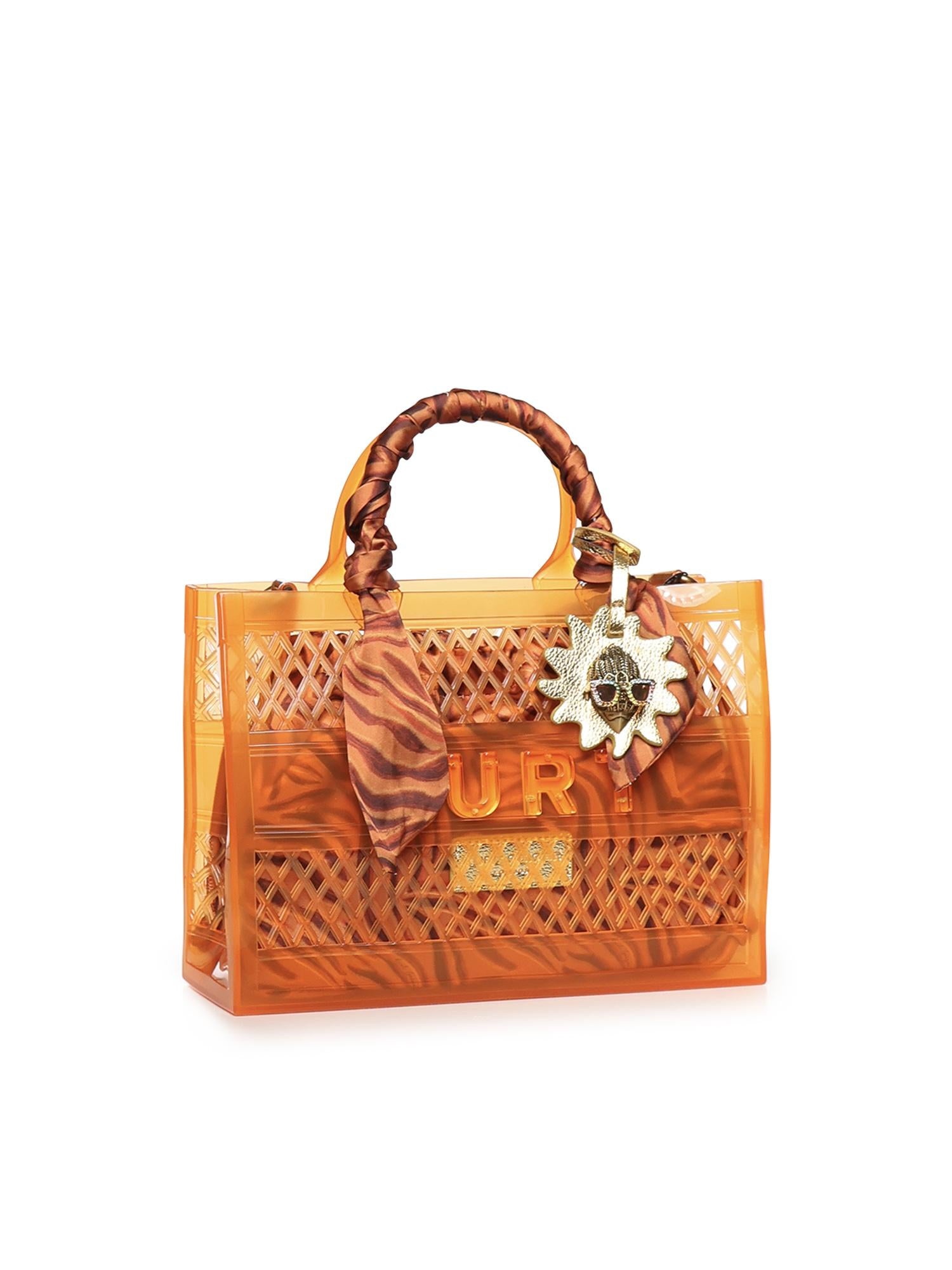 Borsa Jelly Tote in vinile 5585336999 TAN KURT GEIGER 