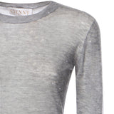 Maglia in lana ultrafine con paillettes 79AAF822 CMX43825 GENNY 