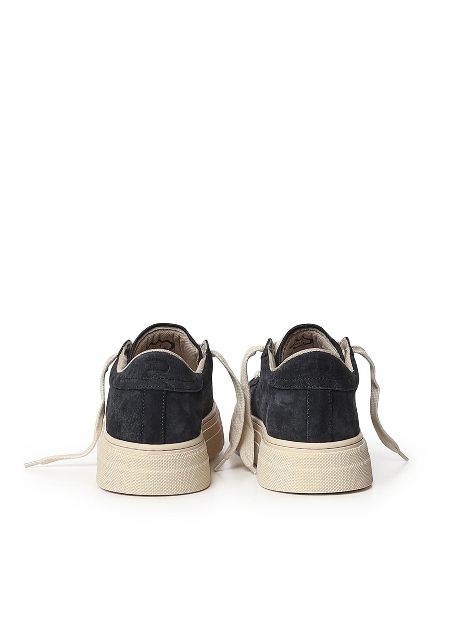 Sneakers 581 in camoscio 581 BLU DEMNA 
