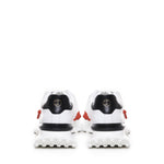 Sneakers raptor 1 in pelle<BR/> RAPTOR1 NAPPAWHITE/BLACK GIULIANO GALIANO 