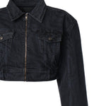 Giacca in denim zebrata 114027 256 ROTATE 