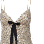 Abito Clara con cristalli CD3957 SILVER FOR LOVE & LEMONS 