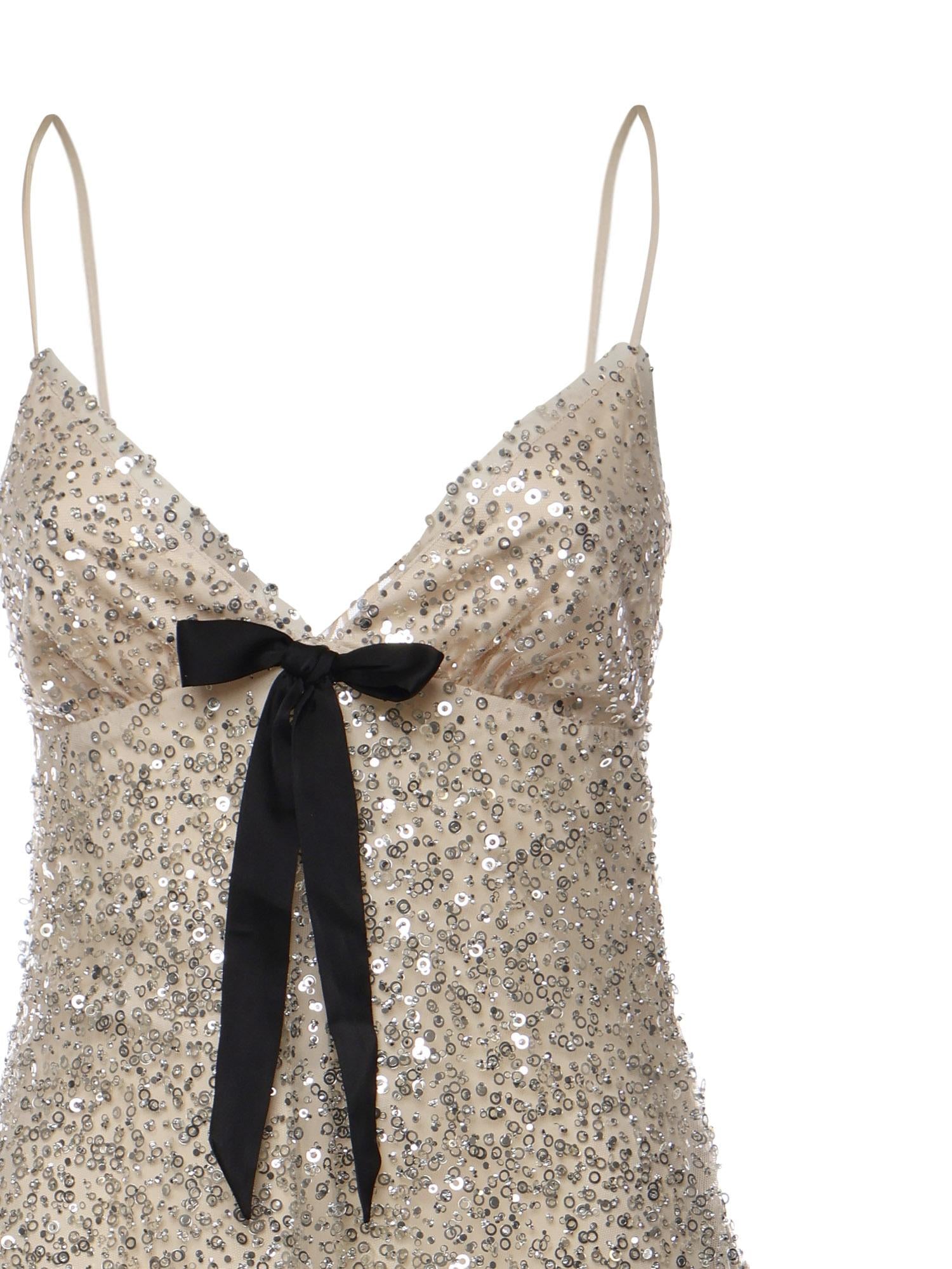 Abito Clara con cristalli CD3957 SILVER FOR LOVE & LEMONS 