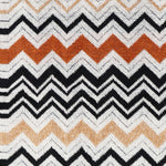 Set di 2 asciugamani Bernard con motivo a zigzag 1B3SP99860 160 MISSONI HOME 