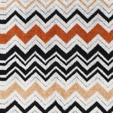 Set di 2 asciugamani Bernard con motivo a zigzag 1B3SP99860 160 MISSONI HOME 