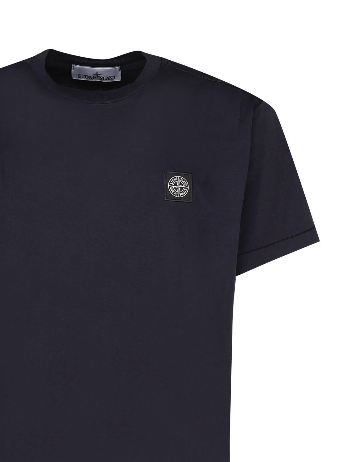 T-shirt con patch logo MO101524113 -A0020 STONE ISLAND 