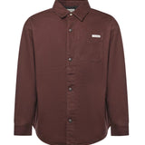 Overshirt in denim con logo LV04RD729G EO5 CALVIN KLEIN 