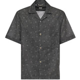 Camicia da bowling in lino e cotone M75CAMK09TES0M217 22 ELEVENTY 