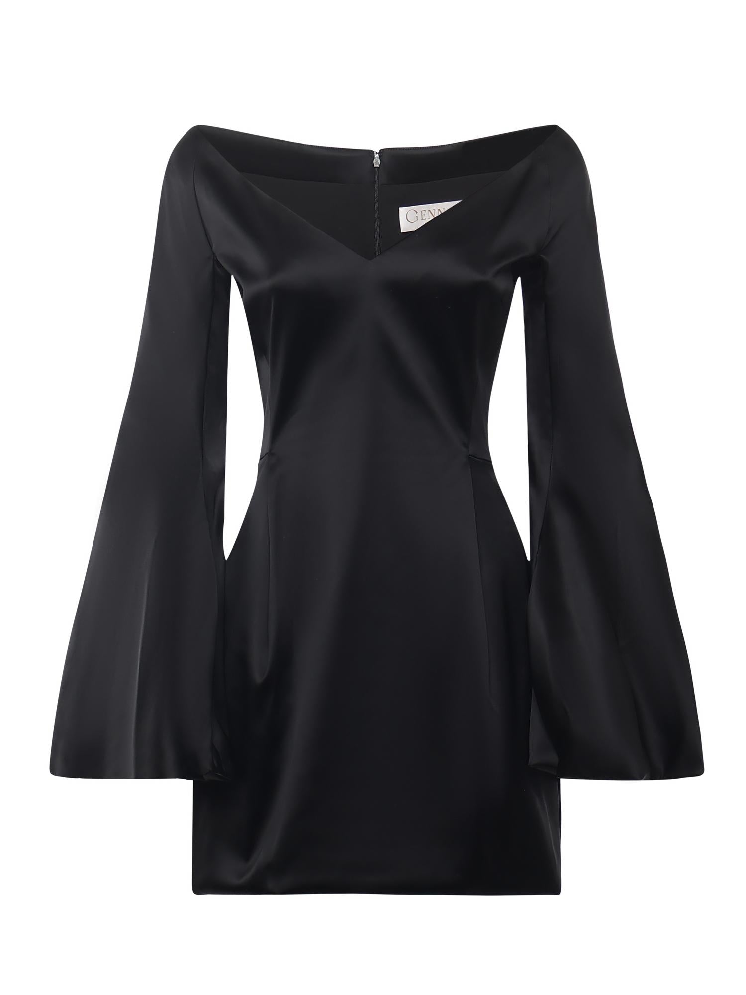 Mini abito con scollo a V 79AJOC66 N0451899 GENNY 