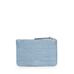 Pochette in rafia con logo Love Birds 106763 A39YE5YQ PINKO 