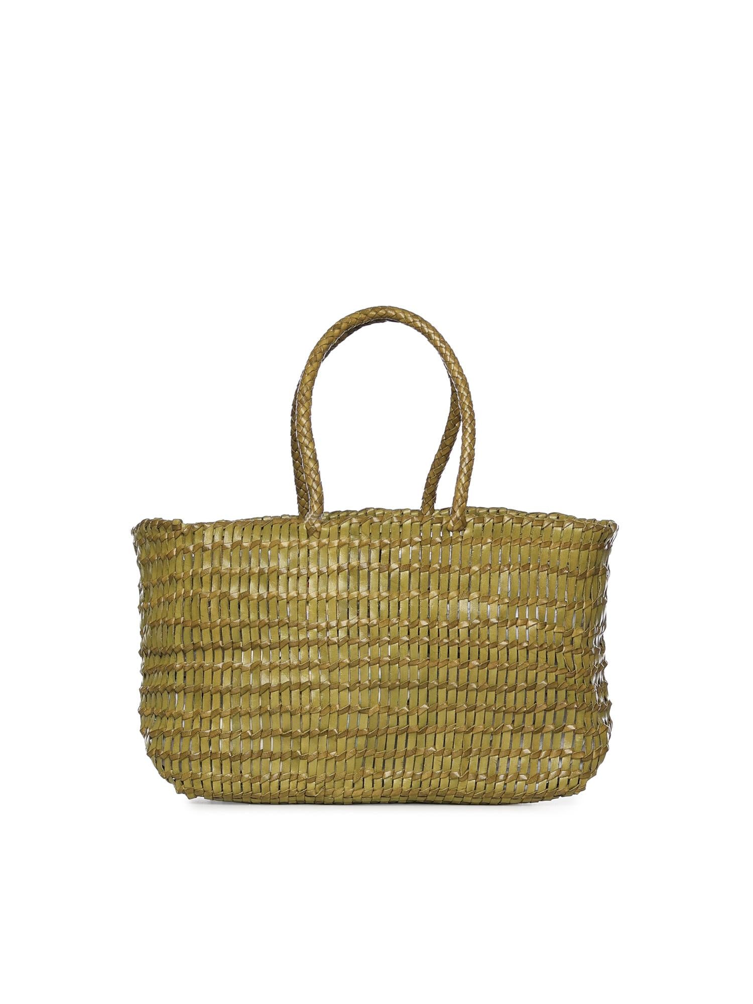 Borsa Terrafino in pelle 8820 BAMBOO GREEN DRAGON DIFFUSION 