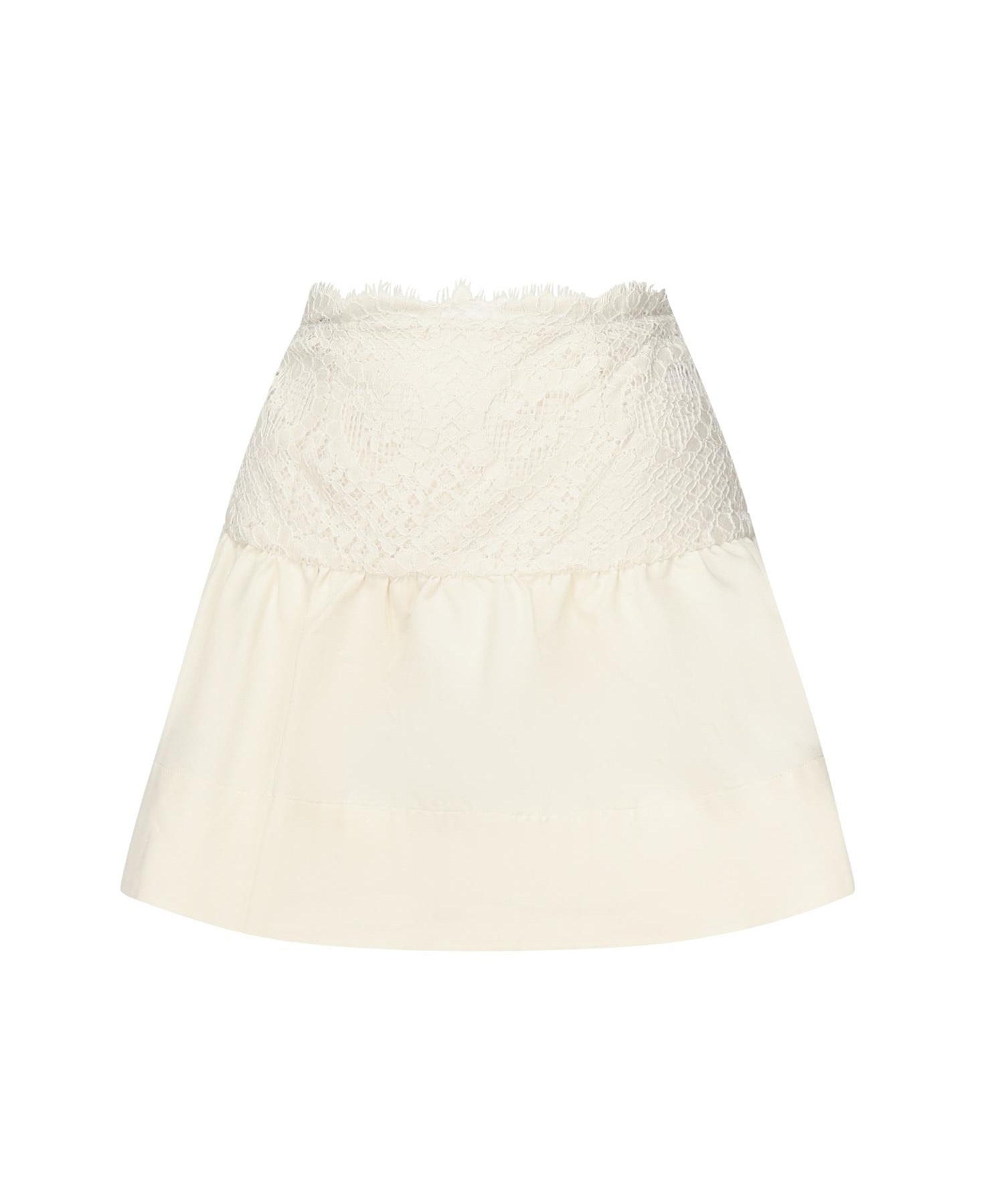 Minigonna Doily Lace CBS1995 CREAM FOR LOVE & LEMONS 