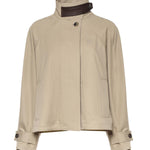 Parka cropped in cotone e seta S359Y02XFE 2140 LOEWE 