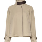 Parka cropped in cotone e seta S359Y02XFE 2140 LOEWE 