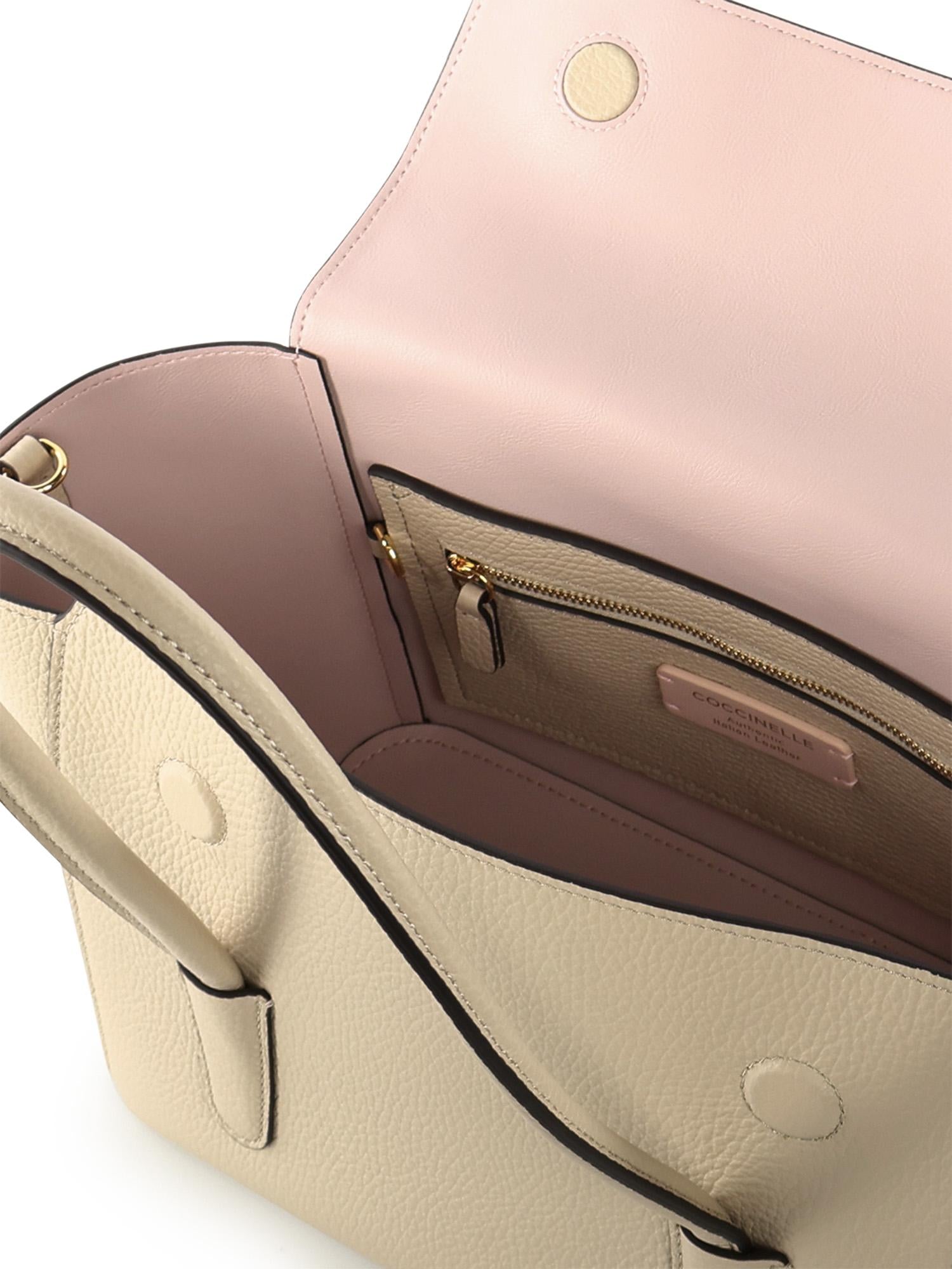 Borsa Double Beat Medium in pelle E1T8A180201 N64 COCCINELLE 