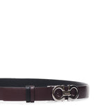 Cintura Gancini reversibile in pelle 23A565 770966805 FERRAGAMO 