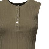 Top in maglia a costine "Giada" 5GGR04 5874ZG896 MARCIANO BY GUESS 