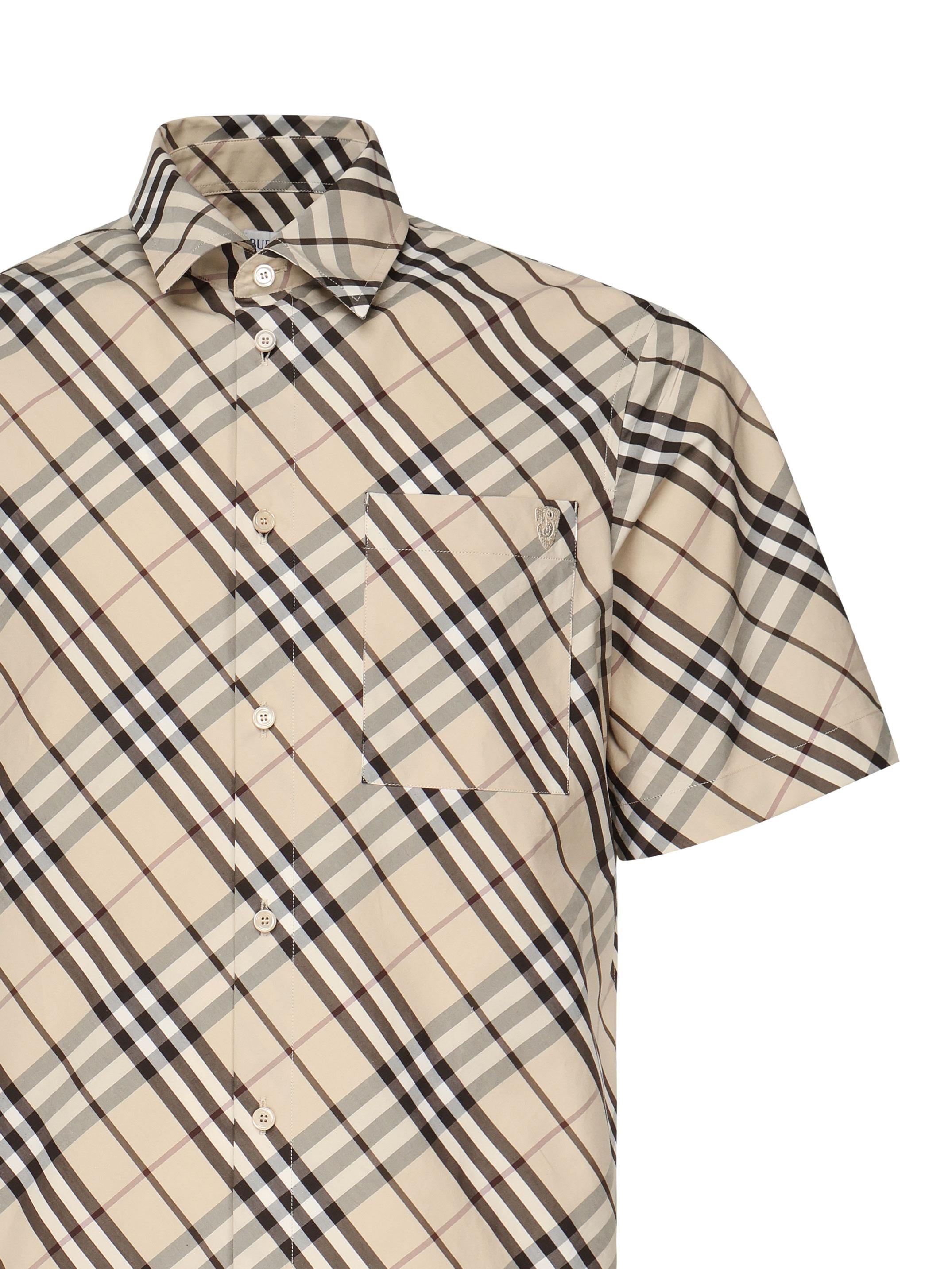 Camicia con motivo Vintage Check 8105349 A5686 BURBERRY 