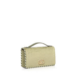 Portafoglio con catena Vlogo Signature in velluto con logo gioiello<BR/> 7W2P0AU1 CPXBCX VALENTINO GARAVANI 