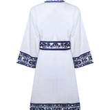 Accappatoio in cotone Maiolica TCF010 TCAGNUB024 DOLCE & GABBANA HOME 