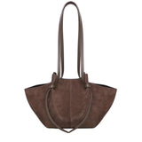 Borsa tote Mochi in pelle scamosciata MOCHI SUEDE NUTMEG YUZEFI 