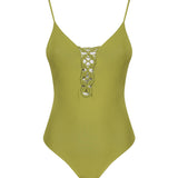 Costume intero con intreccio FC26M0 -F0501 FISICO 