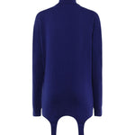 Maglioncino a collo alto e guepiere 806969 YALL24069 SAINT LAURENT 