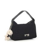 Borsa a spalla Isabella con charm 73BS9D001P ISABELLANERO V° 73 