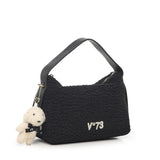 Borsa a spalla Isabella con charm 73BS9D001P ISABELLANERO V° 73 