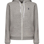 Felpa con zip e logo<BR/> 211935584 005 POLO RALPH LAUREN 