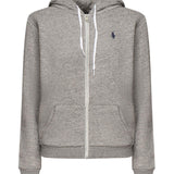 Felpa con zip e logo<BR/> 211935584 005 POLO RALPH LAUREN 