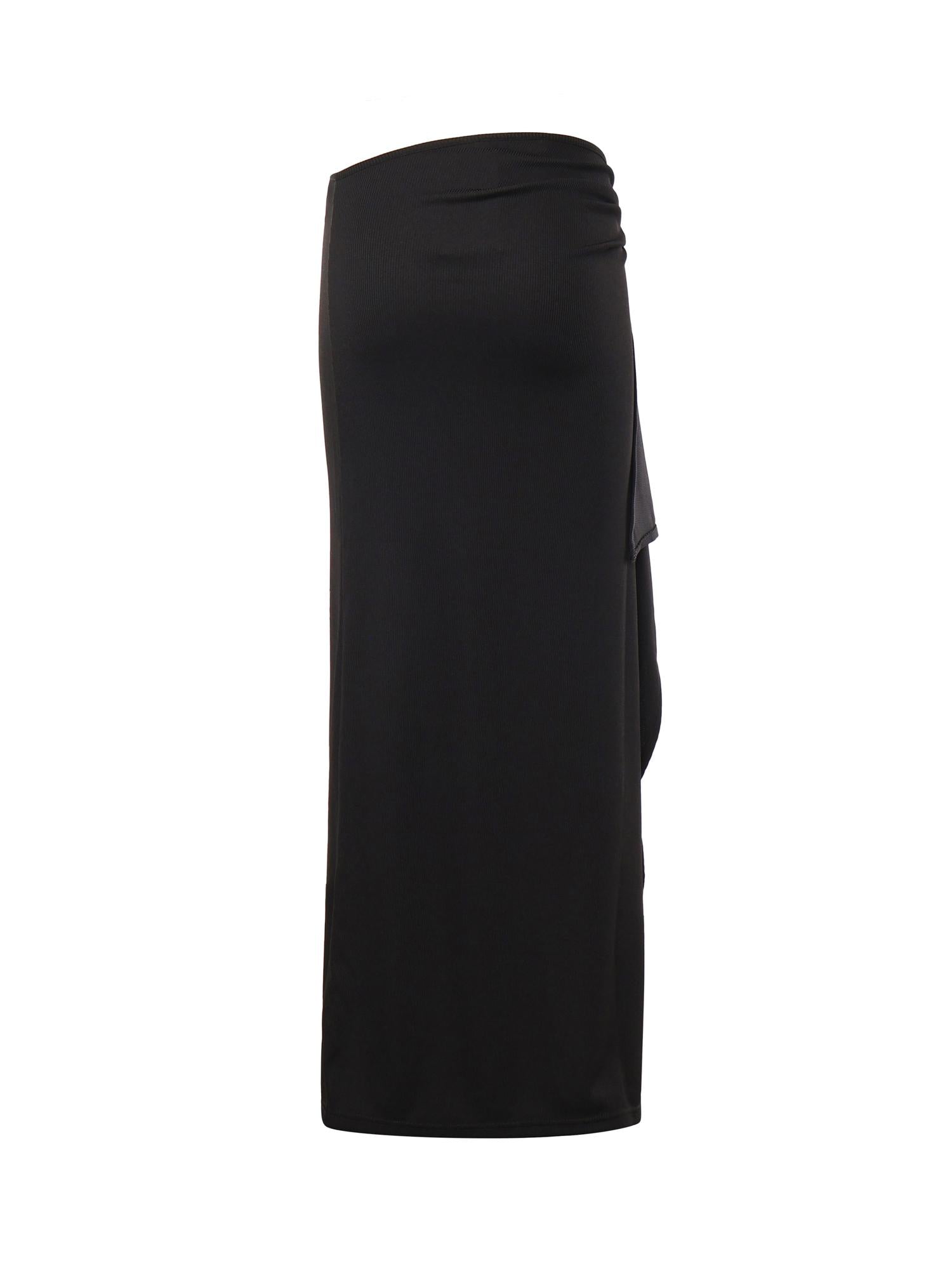 Gonna lunga Crystal in jersey 25044334 BLACK CHRISTOPHER ESBER 