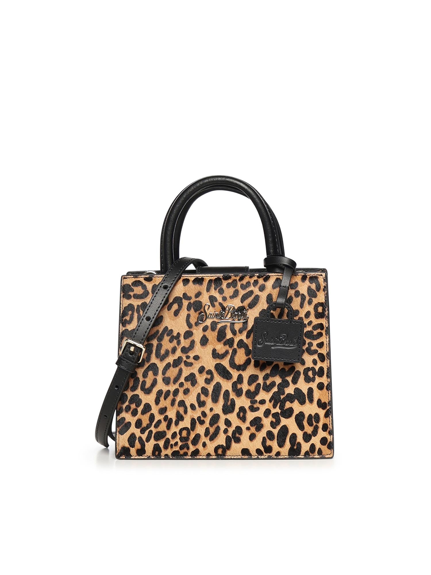 Borsa Shop Mini stampa leopardata SHBM0002 00003L MC2 SAINT BARTH 